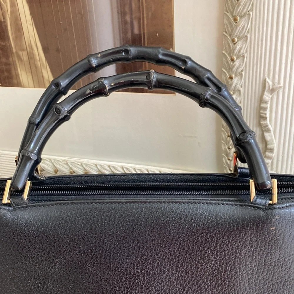 GUCCI Bamboo Handle Bag 0507 MAKE OFFER - Picture 2 of 15